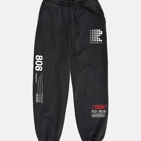 Visual Audio Sweat Pant - Black | ROCKSMITH NYC